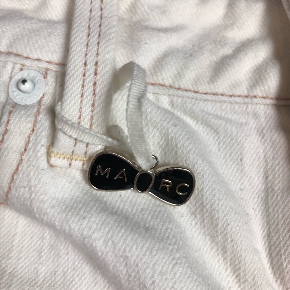 Mark by Mark Jacobs Off white Straight cut jeans